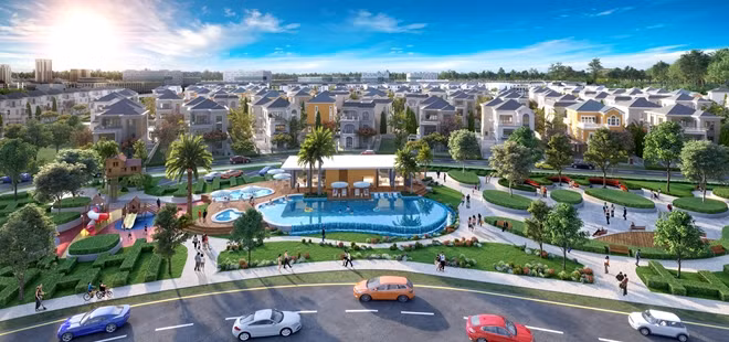 Aqua City dành hơn 70% diện tích cho mảng xanh và tiện ích nội khu đẳng cấp