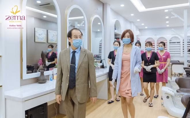 PGS.TS Trần Đắc Phu đánh giá cao việc thực hiện nghiêm ngặt quy trình dịch tễ tại Zema