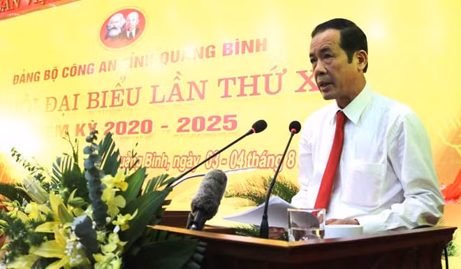 Đồng chí Trần Công Thuật, Phó Bí thư, Chủ tịch UBND tỉnh Quảng Bình phát biểu tại Đại hội. Đồng chí Trần Công Thuật, Phó Bí thư, Chủ tịch UBND tỉnh Quảng Bình phát biểu tại Đại hội.