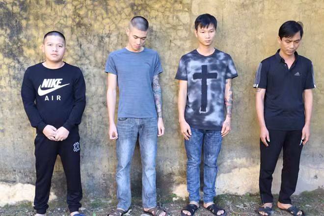 Các đối tượng trọng đường dây đánh bạc.