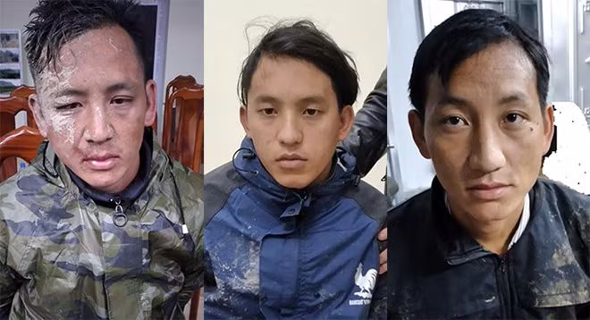 3 đối tượng bị bắt giữ.