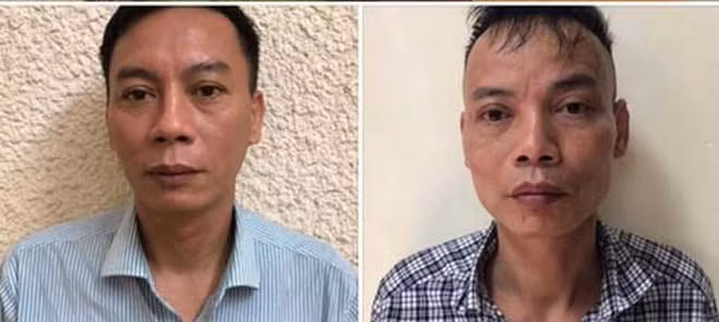 Cặp đôi Đào Đức Thắng và Đào Đức Tân.