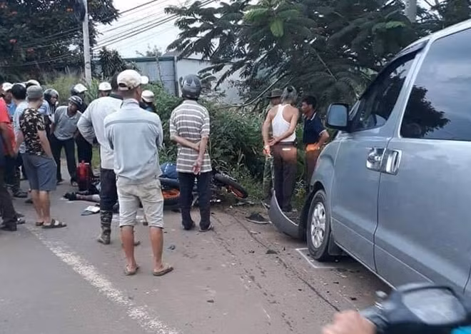 Hiện trường vụ tai nạn