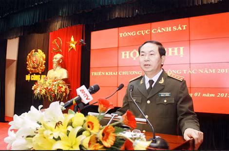 Bộ trưởng Trần Đại Quang phát biểu chỉ đạo tại Hội nghị.