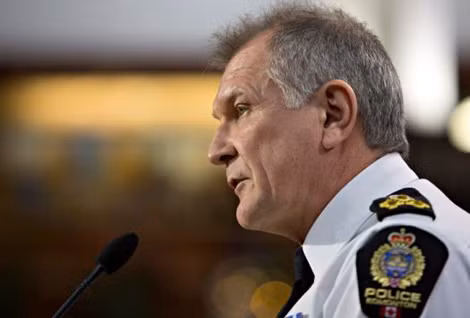 Cảnh sát trưởng Edmonton Rod Knecht. (ảnh: Canadian Press).