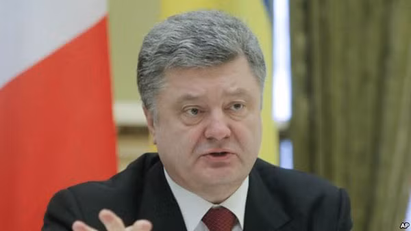 Tổng thống Poroshenko.