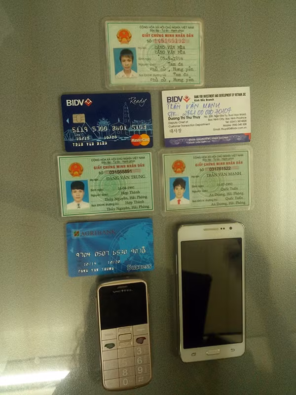 Tang vật của vụ án.