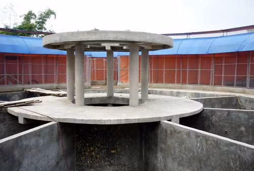 Công trình vi phạm.