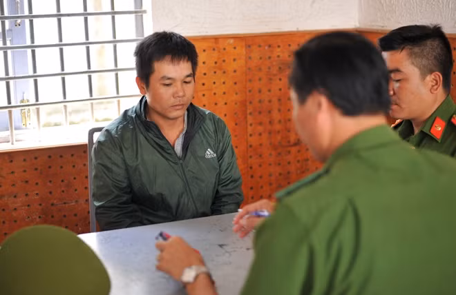 Đối tượng Võ Tuấn Anh tại cơ quan điều tra