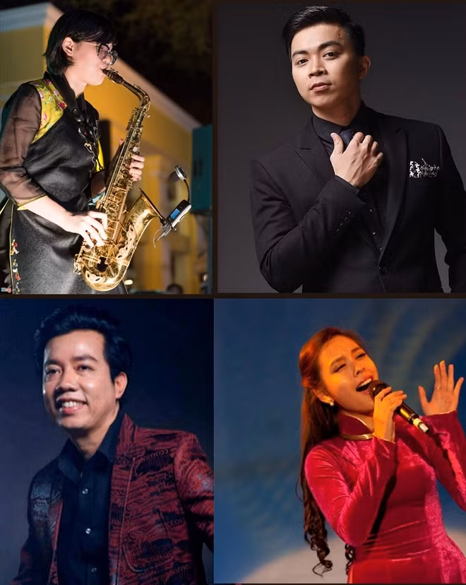 Một số nghệ sỹ tham gia đêm nhạc "Đêm hành hương".