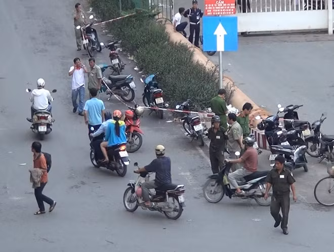 Nơi 2 thanh niên giải quyết mâu thuẫn