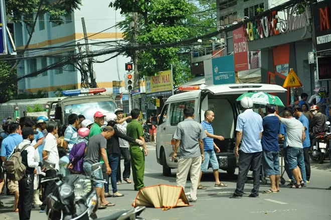 Hiện trường vụ TNGT