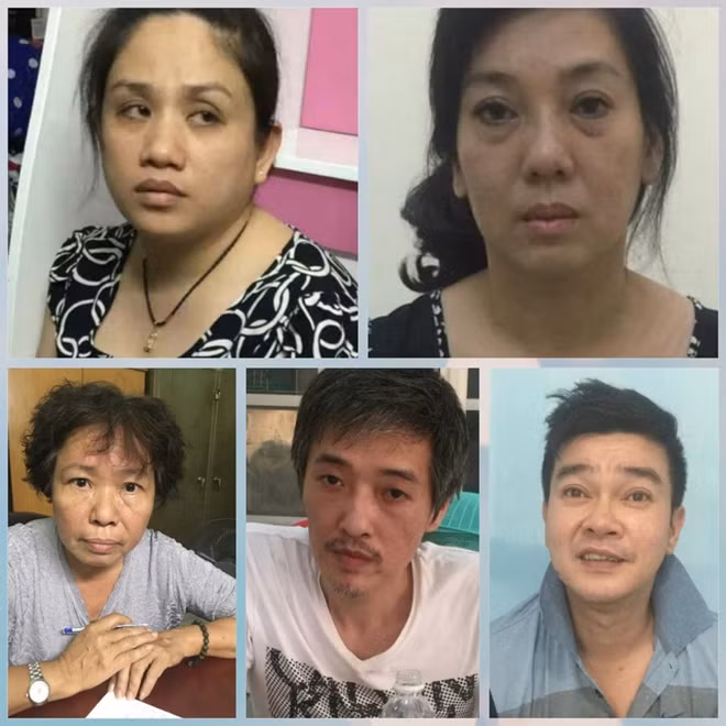5 đối tượng trong đường dây vận chuyển ma túy