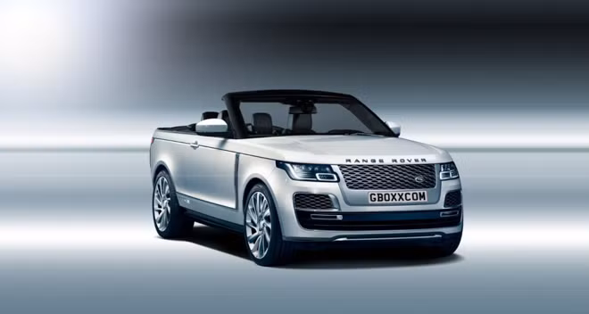 Phiên bản mui trần của dòng SUV Range Rover đang được Land Rover cân nhắc phát triển - Ảnh minh họa
