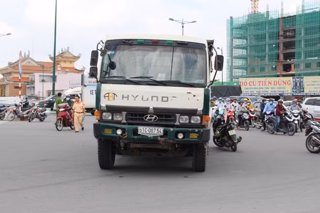 Hiện trường vụ tai nạn