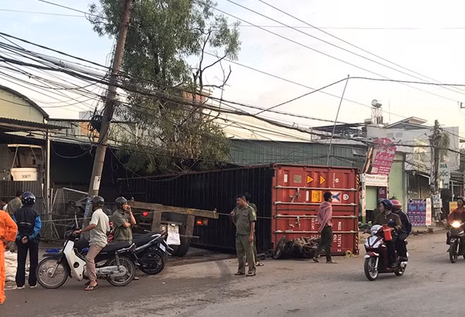 Hiện trường vụ tai nạn