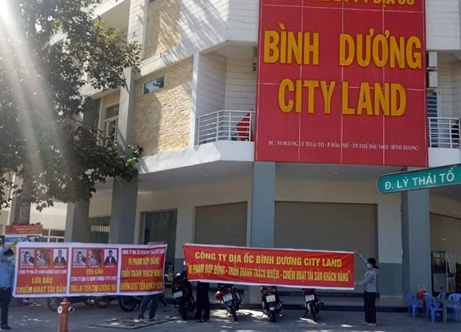 Người dân tố cáo Công ty Bình Dương City Land lừa đảo
