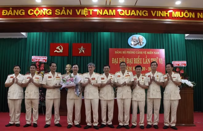 Ban Chấp hành Đảng bộ Phòng Cảnh vệ miền Nam nhiệm kỳ 2020 - 2025