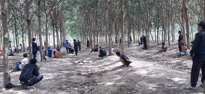 Các đối tượng bị bắt giữ