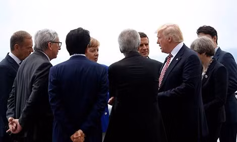 Ông Trump đã “1 chống 6” tại hội nghị G7 vừa qua.