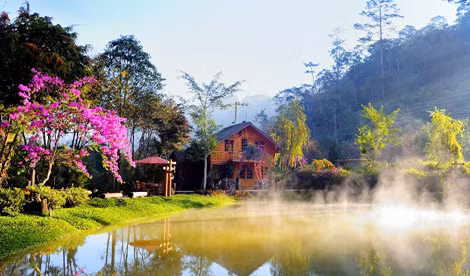 Khung cảnh nên thơ ở “Ma Rừng Lữ Quán” (Đà Lạt) .