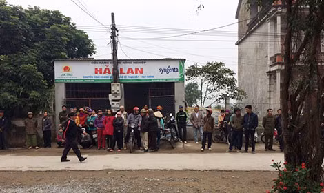 Vụ việc khiến đông đảo người dân địa phương bàng hoàng.