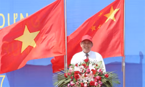 Phó Thủ tướng Trương Hòa Bình phát động lễ thông xe. Ảnh: VGP/Lê Sơn