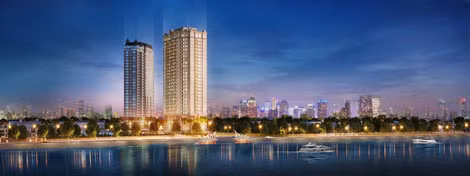 D'. El Dorado có tầm nhìn hướng ra cặp rồng trên hồ Tây - biểu tượng tâm linh của khu vực, hưởng trọn cảnh quan sinh thái của hơn 500 ha diện tích mặt nước tự nhiên.