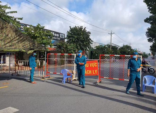 Bình Dương phong tỏa khu vực có ca nhiễm COVID-19.