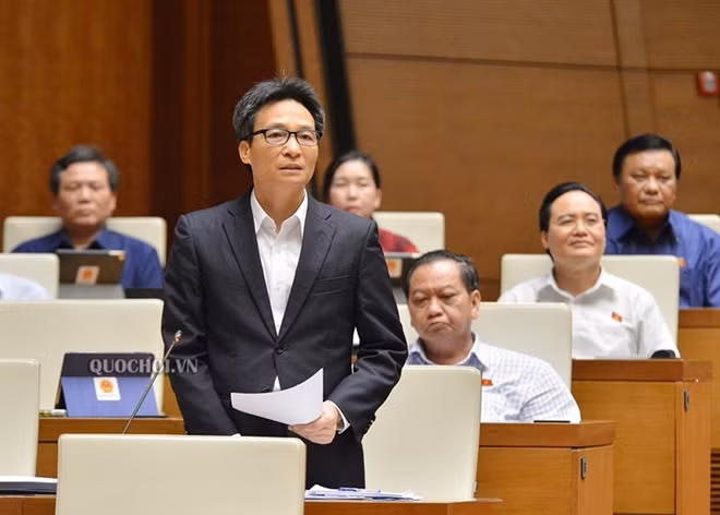Phó Thủ tướng Vũ Đức Đam phát biểu