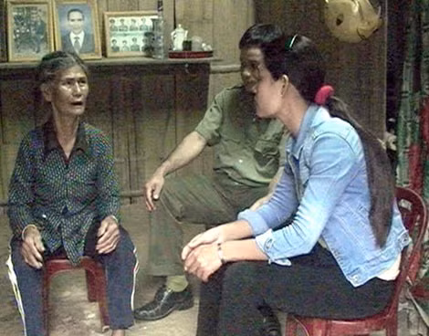 Bà Hồ Thị Út, trú ở thôn Trà Niêu, đã được giải oan sau khi bị con dâu vu khống có “đồ độc”.