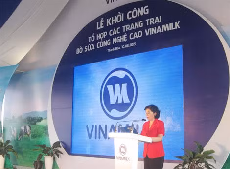 Tổng giám đốc Mai Kiều Liên khẳng định mục tiêu của Vinamilk là lọt Top 50 doanh nghiệp sữa lớn nhất thế giới.