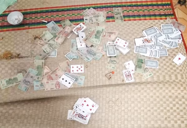 Tang vật bắt giữ.