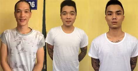 Các đối tượng Cương, Đức, Hoàng.