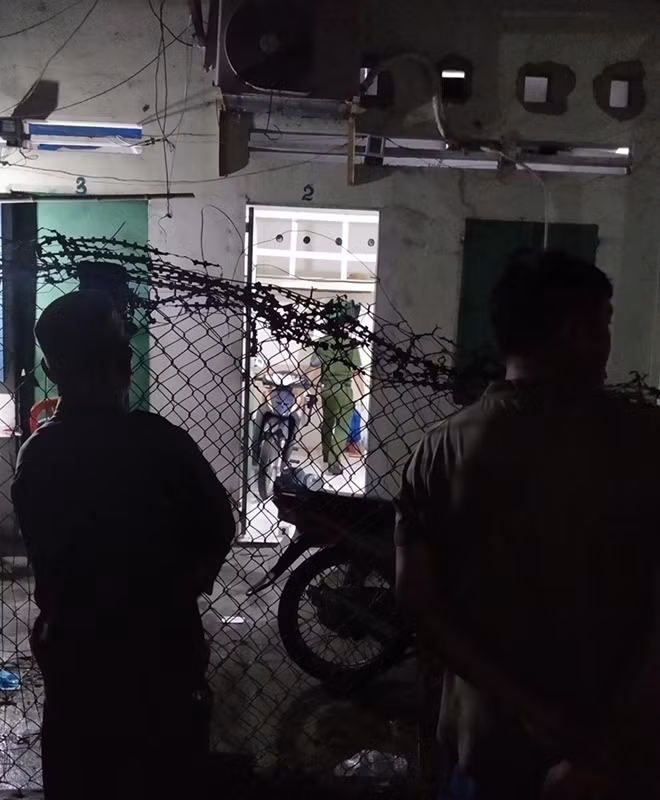 Hiện trường vụ án mạng ở quận 9