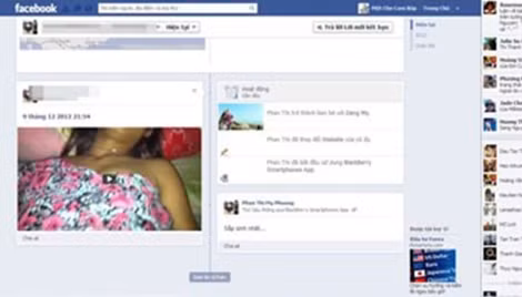 Facebook do đối tượng Bùi Vũ Hoàng Phương lập tại nước ngoài để bôi nhọ, làm nhục chị P.