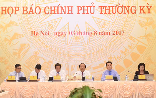 Toàn cảnh buổi họp báo