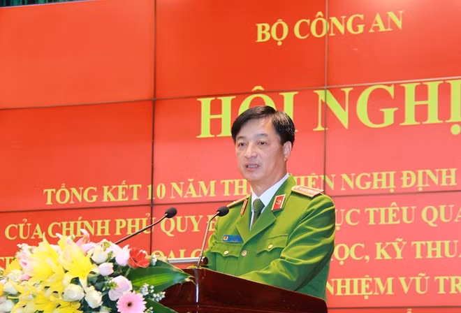Thứ trưởng Nguyễn Duy Ngọc phát biểu khai mạc hội nghị