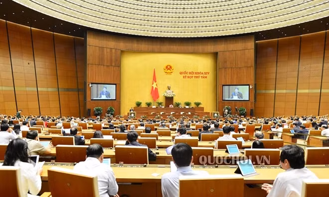 Toàn cảnh hội trường