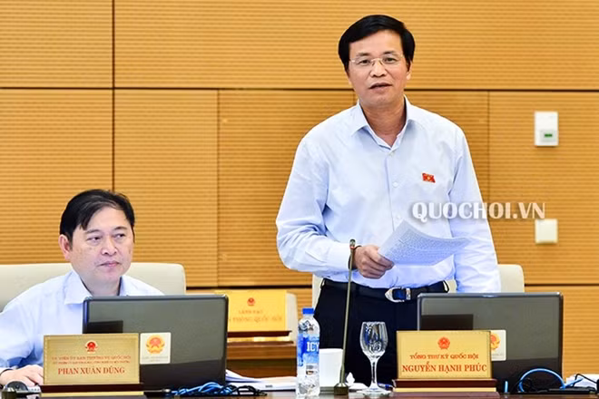 Tổng Thư ký Quốc hội Nguyễn Hạnh Phúc