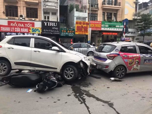 Hiện trường vụ tai nạn