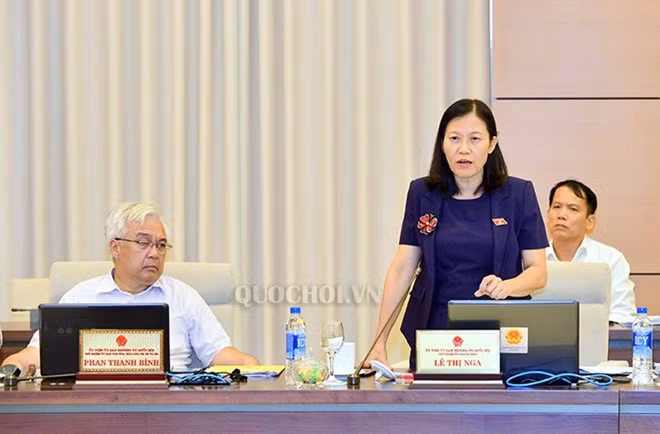 Chủ nhiệm UBTP Lê Thị Nga