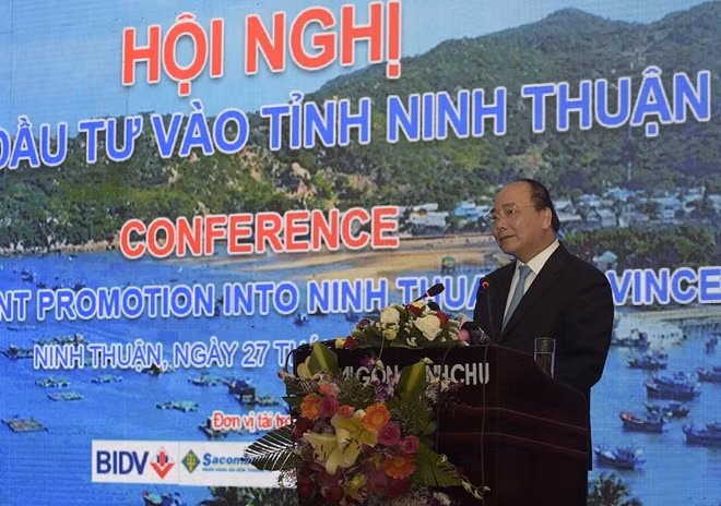 Thủ tướng Nguyễn Xuân Phúc phát biểu tại hội nghị