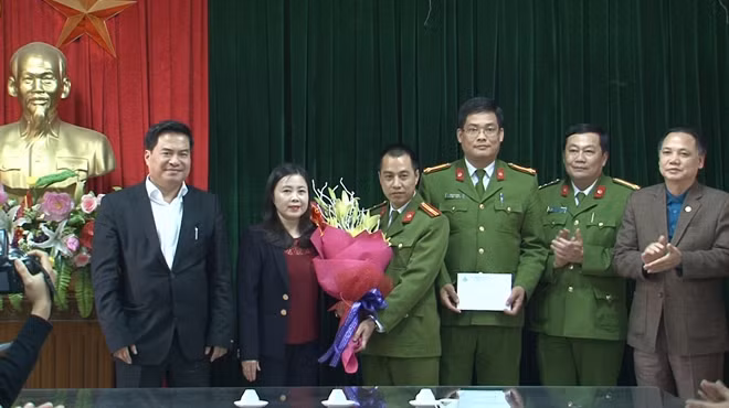 Lãnh đạo UBND TP. Thái Nguyên biểu dương chiến công của Công an TP. Thái Nguyên