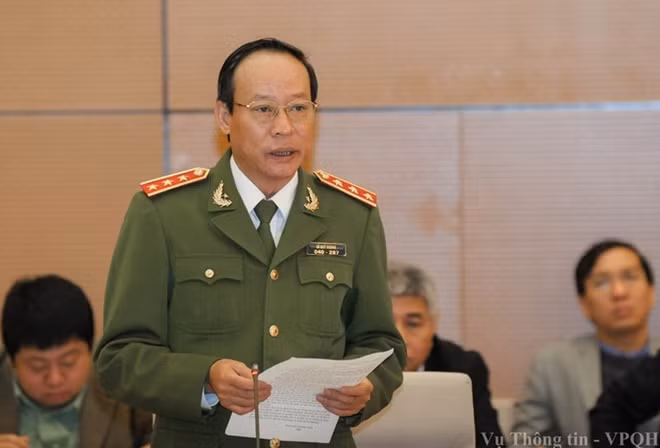 Thượng tướng Lê Quý Vương - Thứ trưởng Bộ Công an