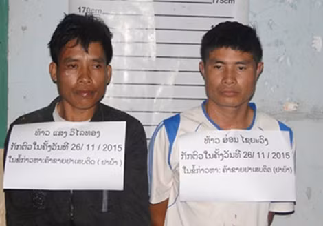 Hai đối tượng bị bắt giữ.