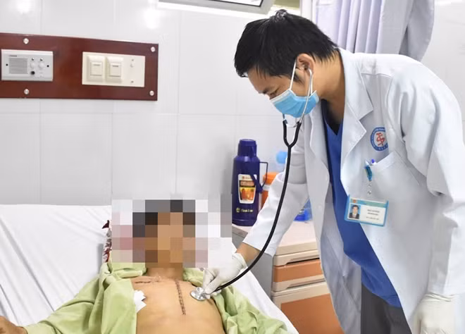 Bệnh nhân T. đang được chăm sóc tại BVĐK tỉnh Sóc Trăng.