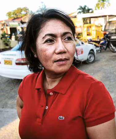 Phó thị trưởng Angeles Gairanod.