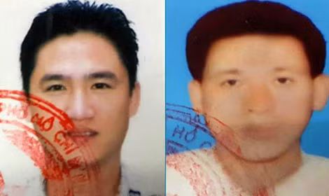 Nguyễn Văn Sinh và Đoàn Đức Thắng.