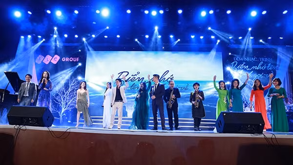 Chương trình được Tập đoàn FLC tổ chức đã trở thành một sản phẩm nghệ thuật đặc sắc.